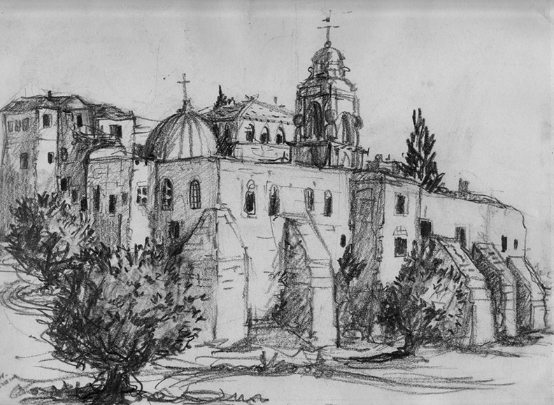 Valley-of-the-cross, Drawing