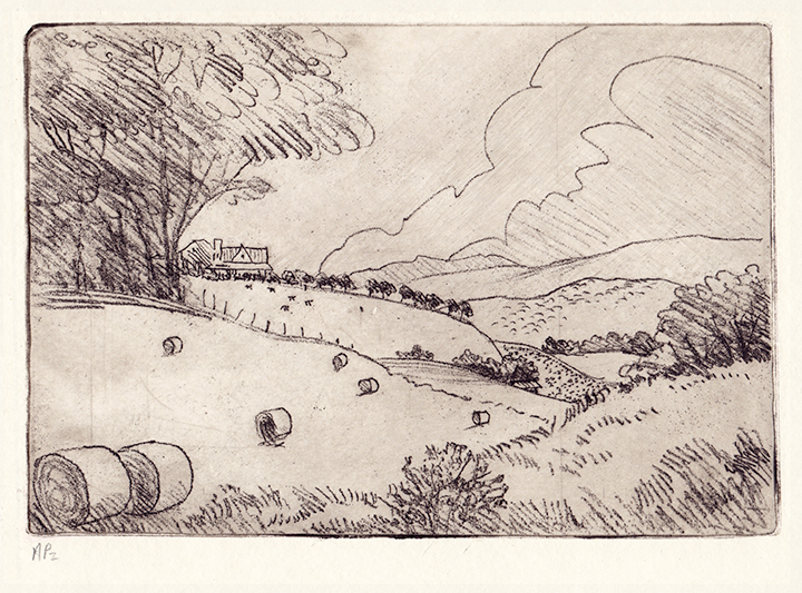 View from Ridge road north