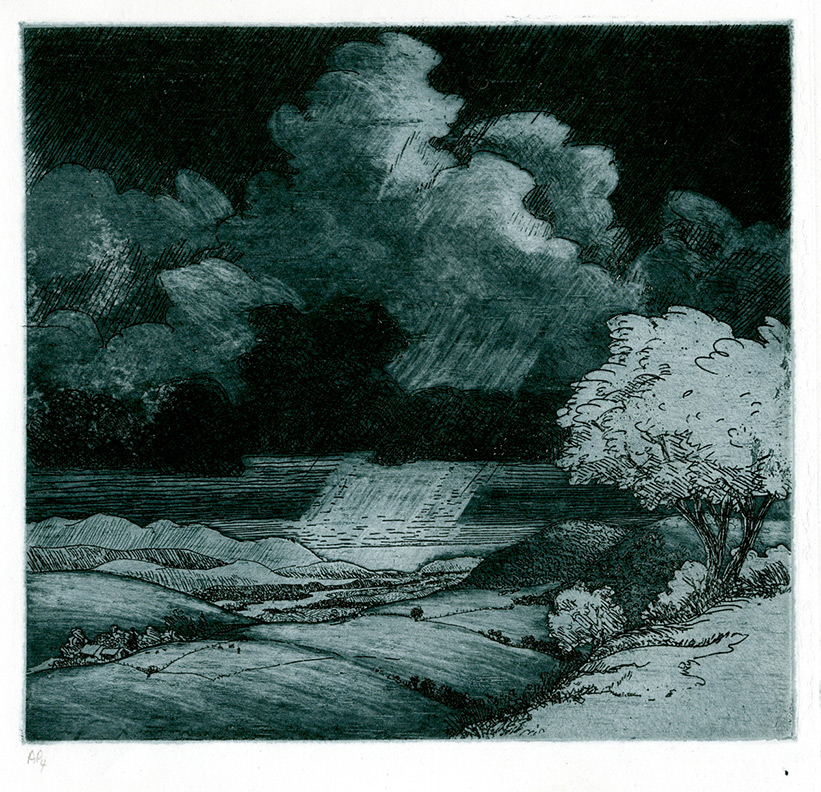 Stormy weather over Hudson valley