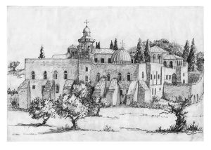 valley-of-the-cross-2, Drawing